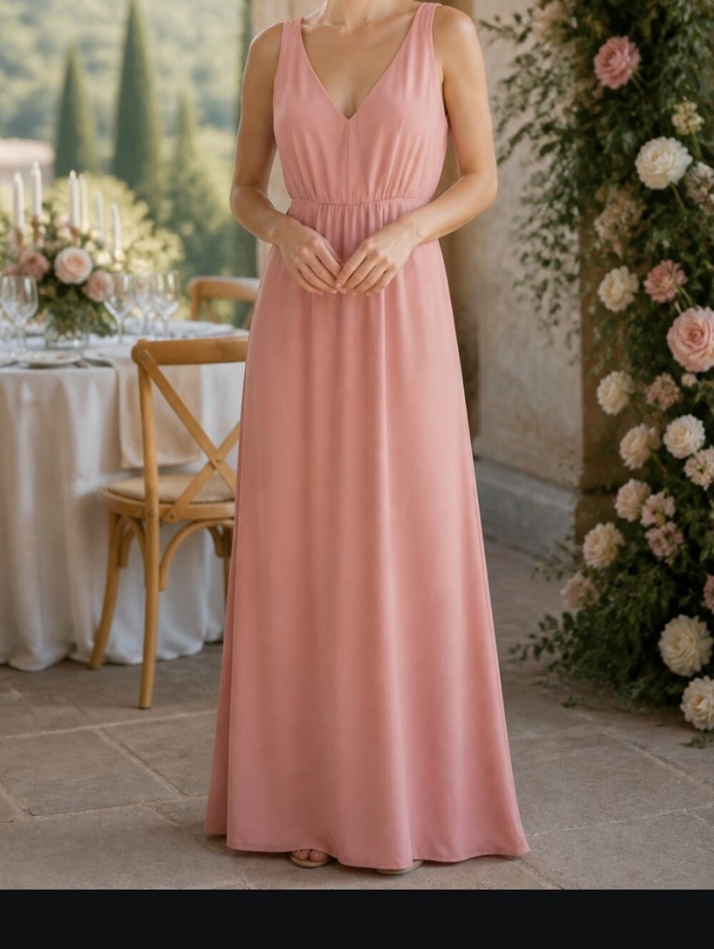 Show Me Your MuMu Maxi dress Women's Size XS Rustic Mauve
